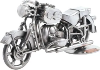 Zdjęcie produktu dla Metalowa figurka motocykla – ręcznie wykonana rzeźba German Classic