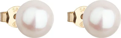 Produktbild von Gold earrings made of genuine pearls Pavona 921042.1