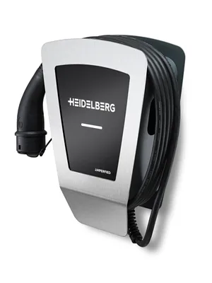Image de Station de recharge Heidelberg AMPERFIED Energy Control Plus 11kW - 7,5 câbles - Modèle 2025 - §14a EnWG