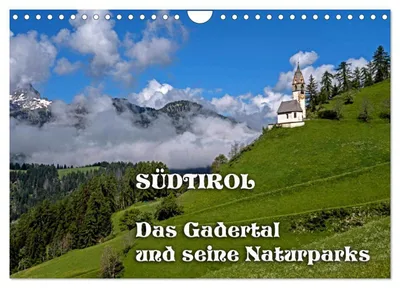 Produktbild von Südtirol - Das Gadertal und seine Naturparks (Wandkalender 2027 DIN A4 quer), CALVENDO Monatskalender