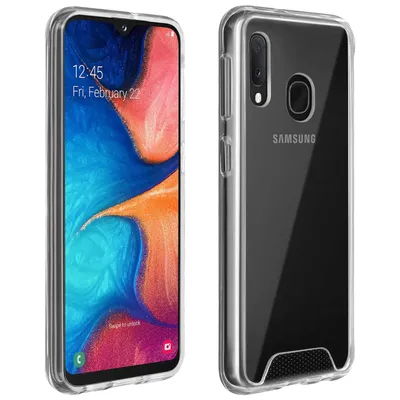 Image de Avizar, Cristal Hybrid Housse de protection pour Samsung Galaxy A20e, Transparent