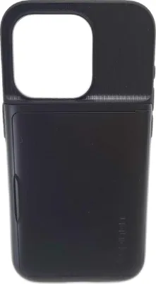 Produktbild von Spigen Slim Armor iPhone 15 Pro Hülle - Schwarz