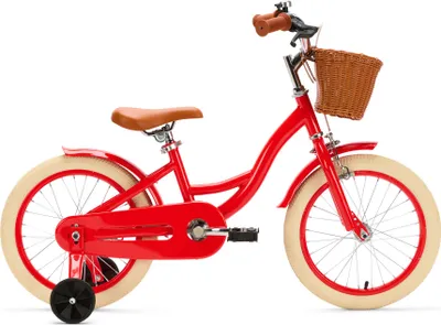 Produktbild von Generation Blanco 16 Zoll Rot – Kinderfahrrad mit Korb