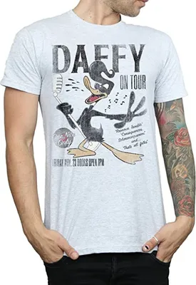 Produktbild von Looney Tunes - "Concert" T-Shirt für Herren BI1493 (M) (Grau)