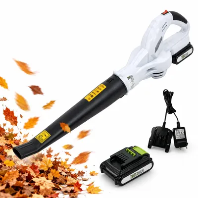Produktbild von Akku-Laubbläser 20V mit 2000mAh 240km/h Akku & Ladegerät – kabellos, leicht, kraftvoll für Garten & Terrasse