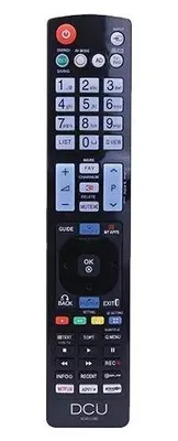 Obrázek produktu pro DCU Advance Tecnologic 30901080, TV, IR bezdrátový, tlačítka, černý