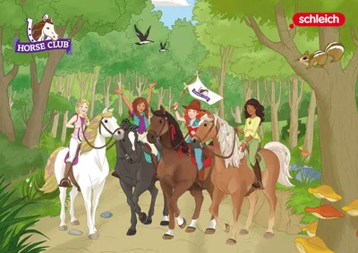 Produktbild von Schmidt Spiele Schleich: Horse Club, Kartenspiel, Abwurf, 4 Jahr(e), 10 min