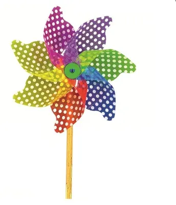 Produktbild von Windrad gepunktet XL 45cm