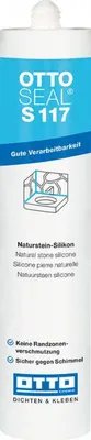 Produktbild von OTTOSEAL S 117 Das Naturstein-Silikon  S 117 310ML C18 SANITÄRGRAU
