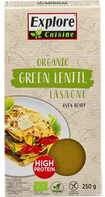 Produktbild von Explore Cuisine Grüne Linsen Lasagne  250g