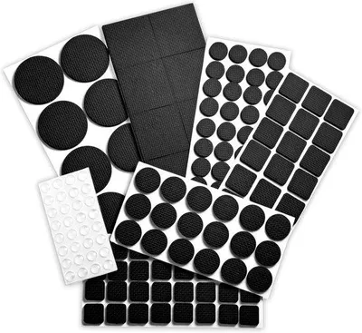 Produktbild von Selbstklebende Antirutsch Möbelpads - 148 Stück, Filzschoner für Stühle und Tische