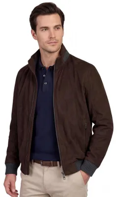 Produktbild von Übergangsjacke braun Pierre Cardin gefüttert 100% Polyester