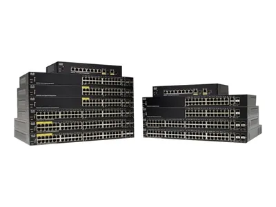 Produktbild von Cisco SG250-08, Managed, L2/L3, Gigabit Ethernet (10/100/1000), Rack-Einbau