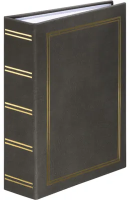 Zdjęcie produktu dla Hama London, Szary, 100 ark., 9 x 13, Okładka jednorodna, Poliuretan, 160 mm