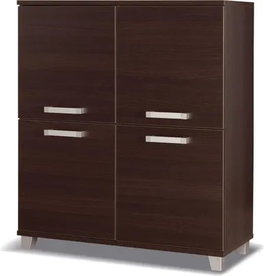 Obrázok produktu pre Komoda s dvierkami ANDOVER - gaštan wenge