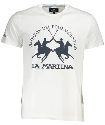 Immagine prodotto di La Martina Herren Kurzarm T-Shirt Weiss
