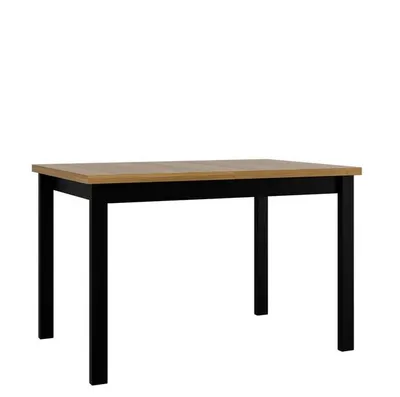 Obrázek produktu pro Rozkládací kuchyňský stůl 120x80 cm ELISEK 1 - dub grandson / černý