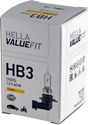 Produktbild von HB3 HELLA Lampen Autolampen 12V 60W 8GH 242 632-181