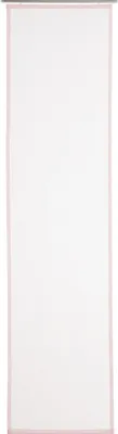 Produktbild von Flächenvorhang - Altrosa - 60 x 245 cm - Leinenoptik