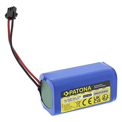 Obrázek produktu pro Baterie Ecovacs Deebot 600/N79/715  3400mAh, Li-lon 14,4V