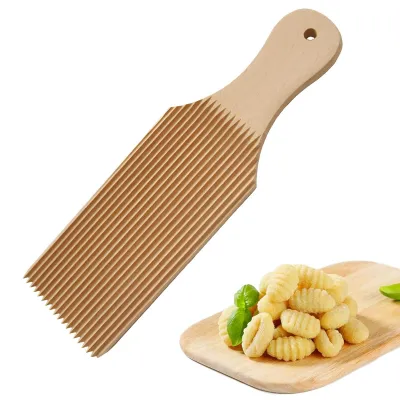 Gnocchi-Brett aus Buchenholz, 24 x 7 x 0,9 cm, für hausgemachte Pasta