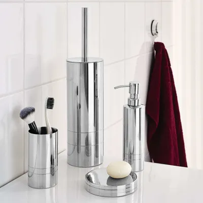 Image de RIDDER Brosse à WC London Chrome