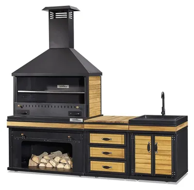 Produktbild von Outdoorküche Garten Terrasse Außenküche Küche Grill modern