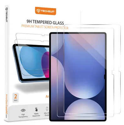 Obrázok produktu pre Techsuit – ArmorGlass CrystalHD (2 pack) ochranné sklo na tablet pre Samsung Galaxy Tab S9 Plus / S9 FE Plus / S10 Plus – číre