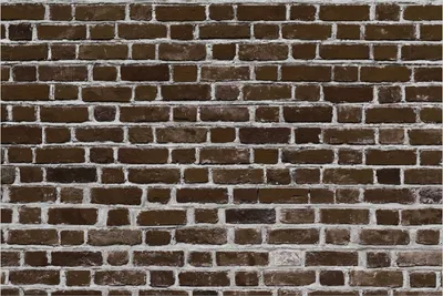 Produktbild von Wallario selbstklebendes Poster - Ziegelsteinwand in braun - Backsteine, Größe: 100 x 150 cm