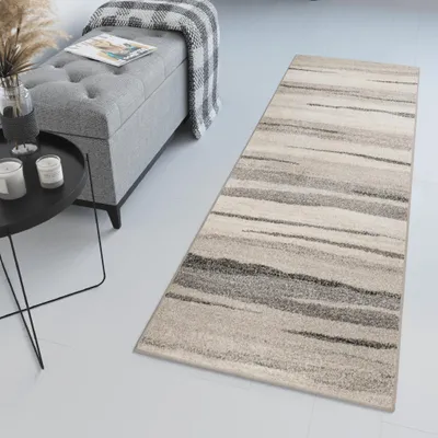 Produktbild von Tapiso Läufer SARI Modern Beige Wohnzimmer 80 x 380