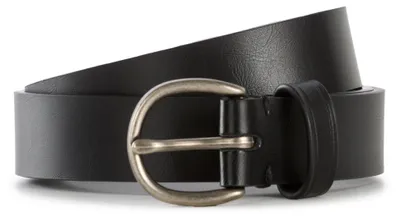 Produktbild von Celio Mibellight Klassischer Herren Gürtel aus echtem schwarzem Rindsleder