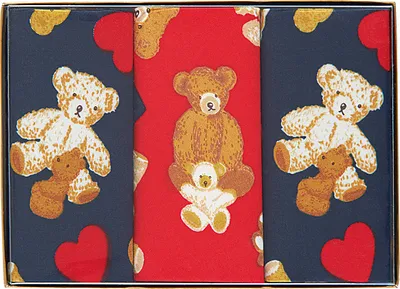 Produktbild von Kinder Baumwoll-Taschentücher Fantasy 26x26 cm, 3er-Pack