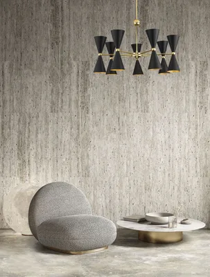 Produktbild von Nova Luce GALA Pendelleuchte E14 14-fach Gold 80x90cm dimmbar 9035976