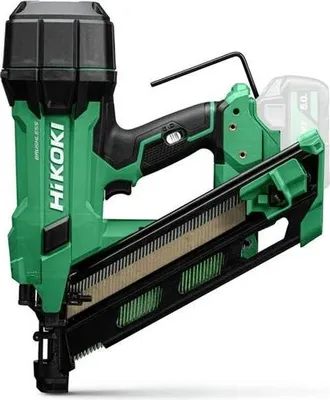 Produktbild von Hikoki NT1865DBAL W4Z, Nagler, Abgewinkeltes Magazin, Schwarz, Grün, 180 Schüsse/min, 34°, 3,2 cm