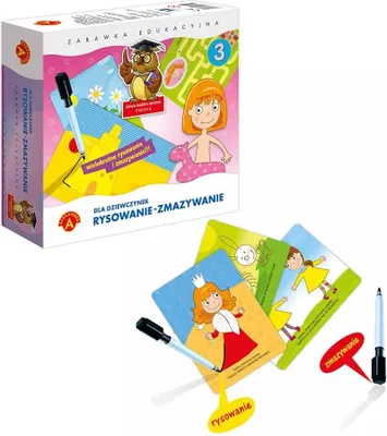 Produktbild von Rysowanie-zmazywanie 3 Dla dziewczynek
