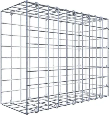 Produktbild von Anbaugabione Typ 2 50 cm x 40 cm x 20 cm (L x H x T), Maschenweite 5 cm x 5 cm, C-Ring