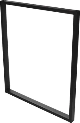 Obrázek produktu pro SIMPLE-4x2 stolová noha 40x72cm kovová černá x1 ks.