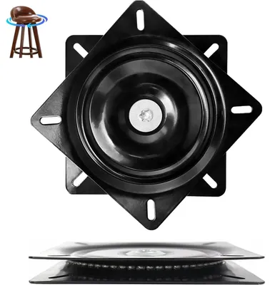Produktbild von Quadratisches Drehteller mit 360° Rotation und Stahlgehäuse