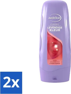 Produktbild von Andrélon - Vibrant Color - Conditioner - Farberhalt & Glanz - 300 ml - Vorteilspack - 2 Stücke