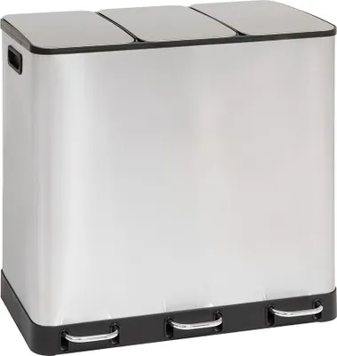 Obrázek produktu pro Eazy Living odpadkový koš s pedálem 3x18L Ames