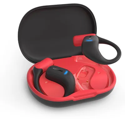 Produktbild von Philips 6000 series TAA6709BK/00, True Wireless Stereo (TWS), Sport, 150 - 20000 Hz, 73 g, Kopfhörer, Schwarz, Rot