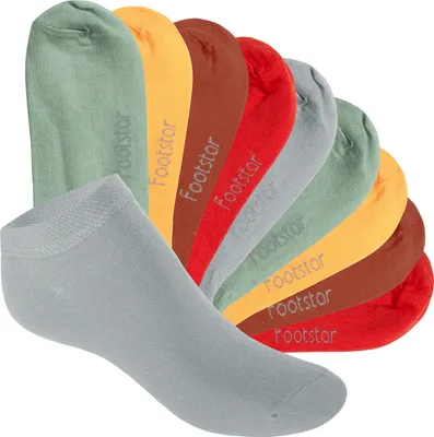 Produktbild von Footstar Everyday! Chaussettes basses pour enfants (lot de 10) - Urban Camouflage