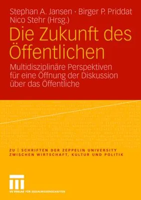 Obrázok produktu pre Die Zukunft des Öffentlichen