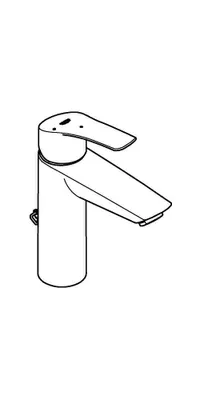 Zdjęcie produktu dla Grohe Eurosmart bateria umywalkowa M-Size chrom