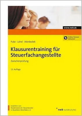 Immagine prodotto di Puke, M: Klausurentraining für Steuerfachangestellte