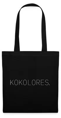 Produktbild von Spreadshirt Stromberg Kokolores Stoffbeutel, One size, Schwarz