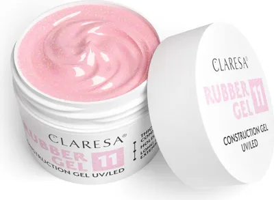 Produktbild von Claresa | Rubber Gel 11 - 90ml - Thixotrop - Nagelaufbau - Uv-gel