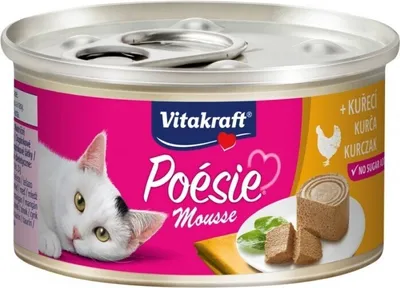 Obrázek produktu pro VITAKRAFT POESIE MUS Kuřecí krmivo pro kočky 85g