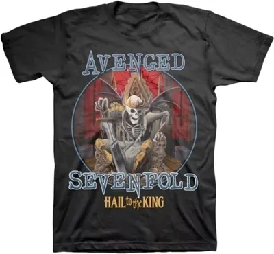 Obrázek produktu pro Avenged Sevenfold Deadly Rule Black XL Tričko