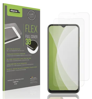 Obrázok produktu pre 2x Ochranná fólia s plným pokrytím, matná, pre zariadenie Lagenio A10, pancierová fólia, proti nárazom